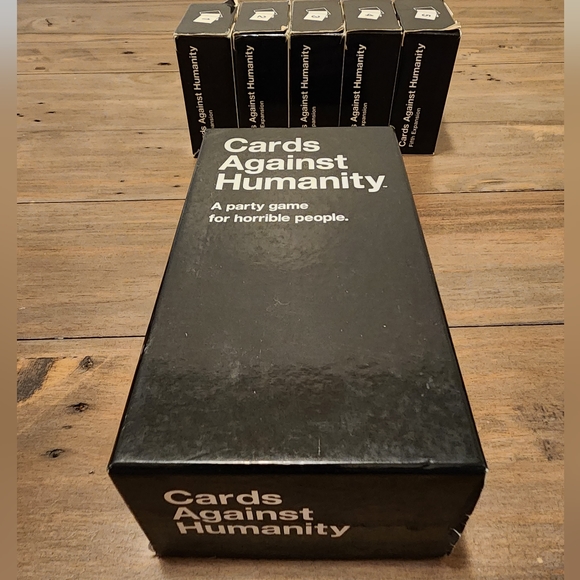 Games Cards Against Humanity Woriginal First 5 Expansions And Absurd